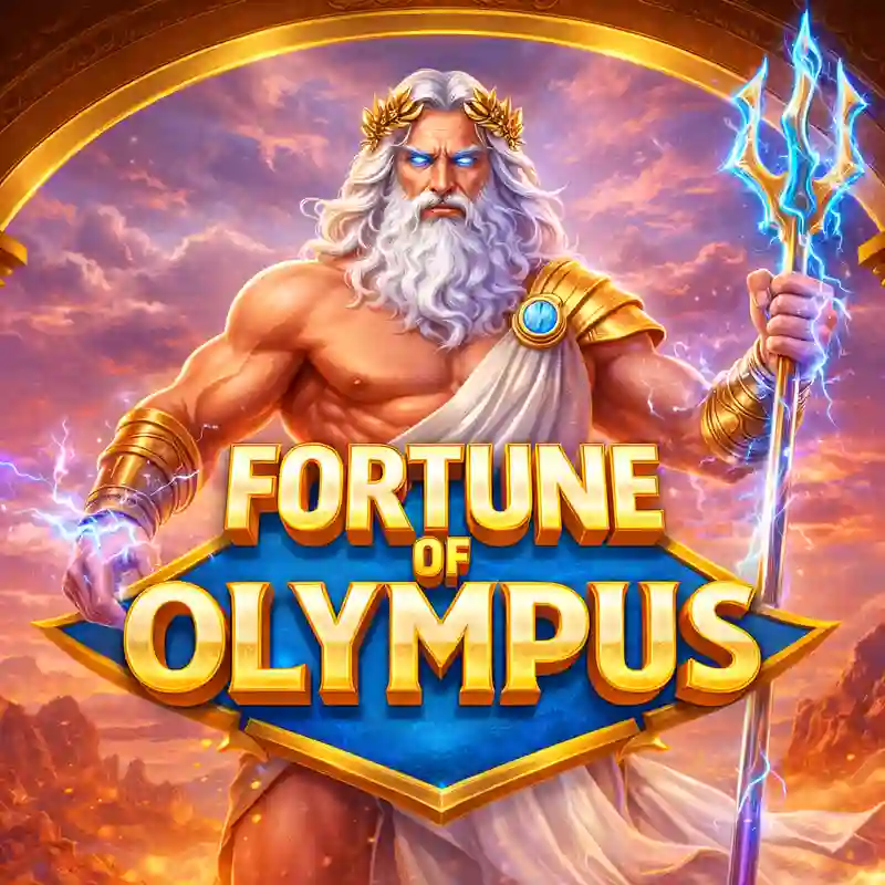 Fortune of Olympus Slot Game Banner - Zeus and Greek Gods Theme